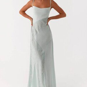 NWT Peppermayo Exclusive - Gabriana Maxi Dress - Sage